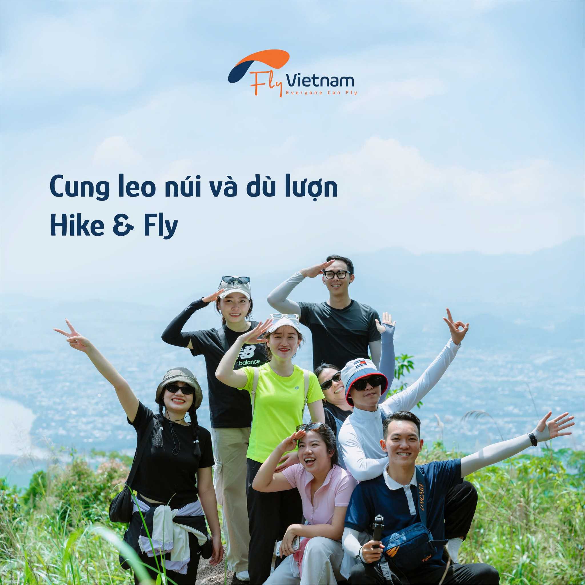 Combo trải nghiệm Leo núi và Bay dù tự do (Paragliding) Hòn Én Nha Trang